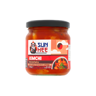 Sun Hee Hot & Spicy Kimchi 190g – Authentic Korean Fermented Cabbage